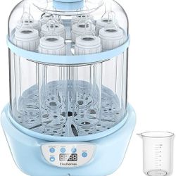 Baby Bottle Warmer and Dryer, Elechomes Electric Steam Warmer, Up to 10 Bottles