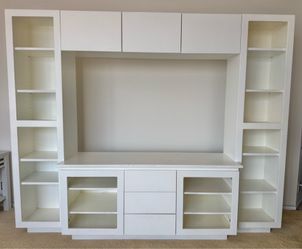FREE White Entertainment Center
