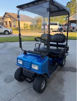 Cricket SX3 Mini Golf Cart – New Batteries – Collapsible RV Cart
