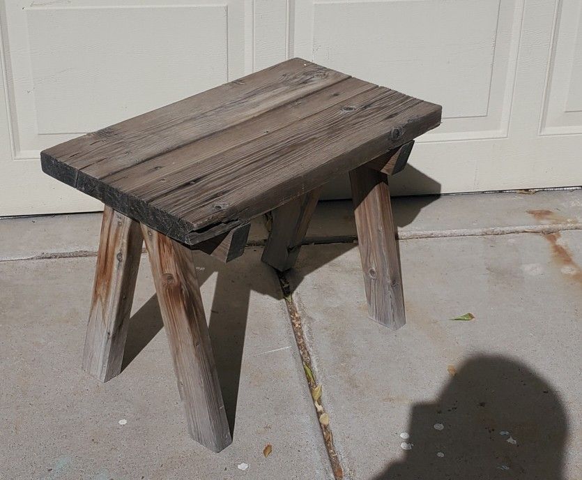 Wood Bench 