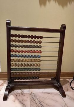 Vintage Upright Abacus