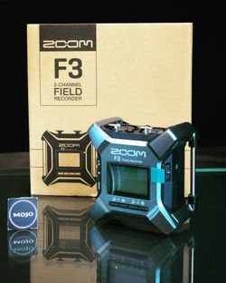 Zoom F3 2-Input / 2-Track Portable Field Recorder