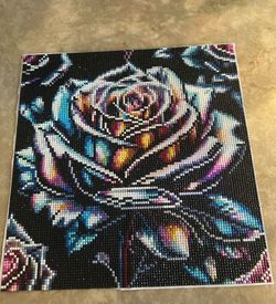 Ross diamond art