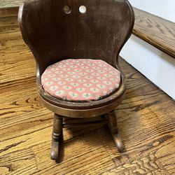 Antique Doll rocking chair