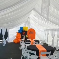 Chairs, Table,tent, Drapping 
