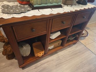 Wooden console or hallway  table