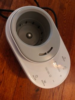 Grownsy ZB-A200 Gray White Electric Water Free Baby Bottle Warmer