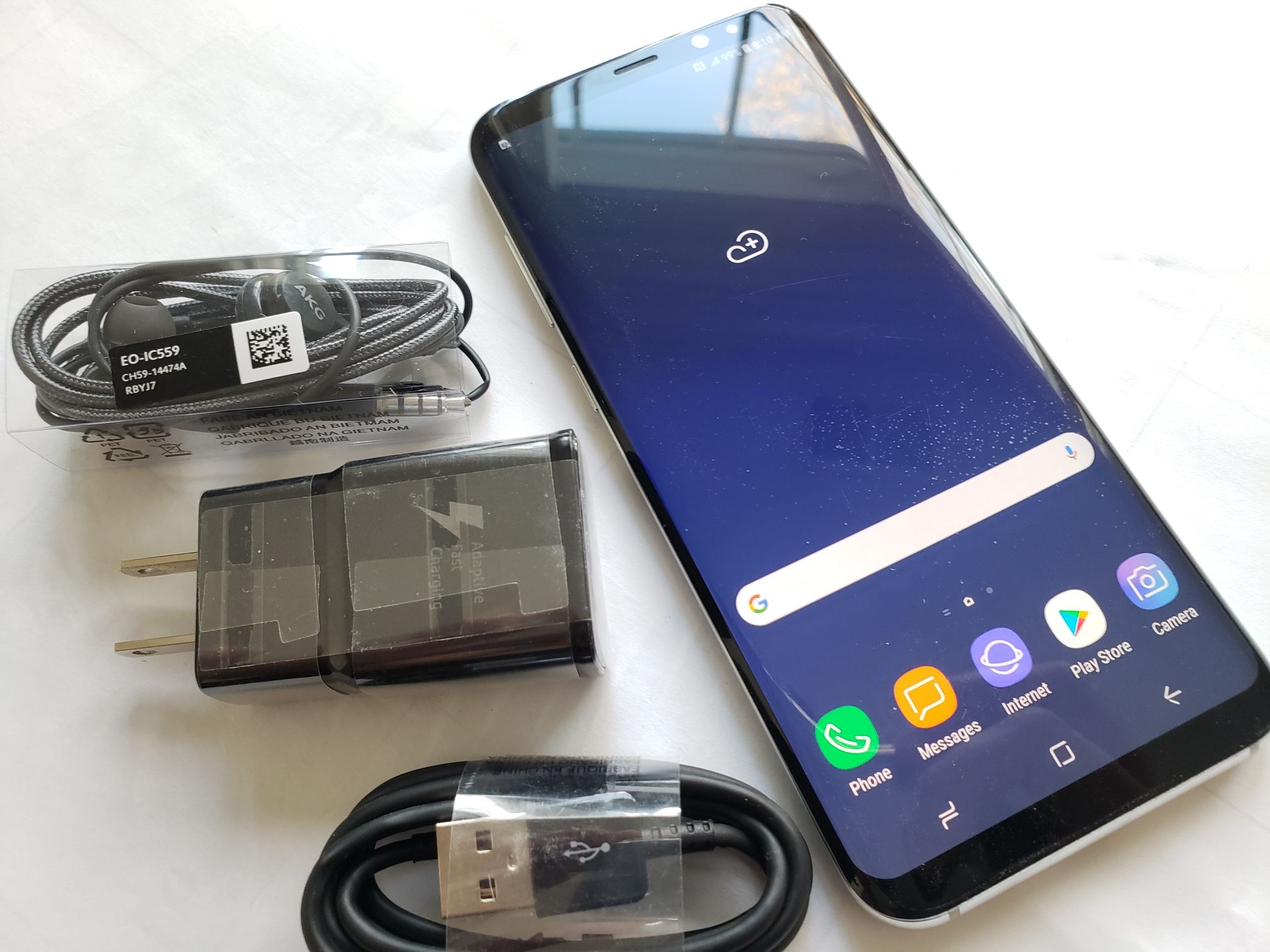 Samsung Galaxy S8 Plus, 64GB, unlocked, works any company sim card