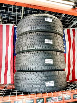 🇺🇸 4 USED TIRES 275/60R20 MICHELIN DEFENDER LTX A/S 275 60 20