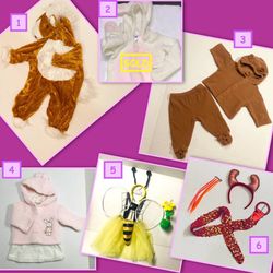 Various Baby Stage Costumes / Pretend Play