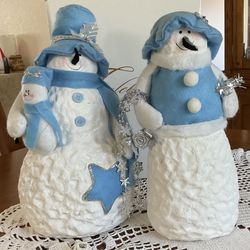 Mr. & Mrs. Snowman