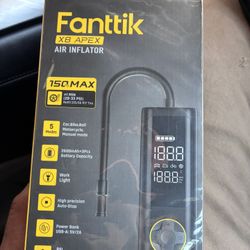 Fanttic Portable Air Compressor X8 Apex - USB-C Compatible