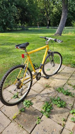 Adult sized mountain bike. Solid.