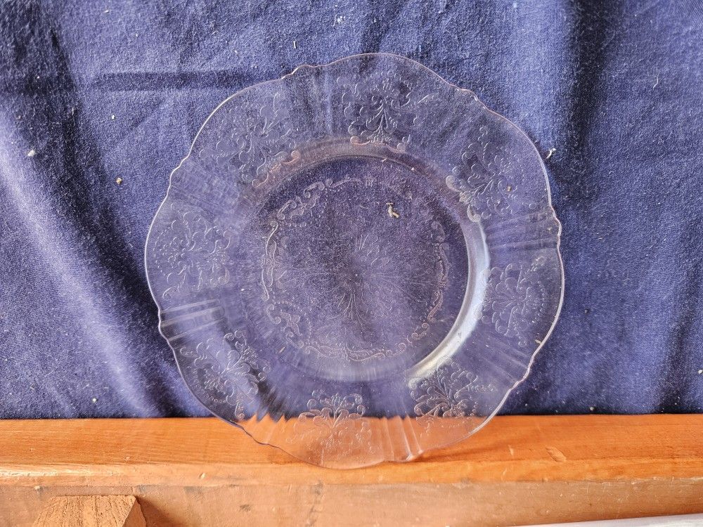 Pink Depression Plate