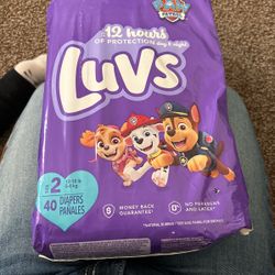 Luvs Size 2 Diapers 