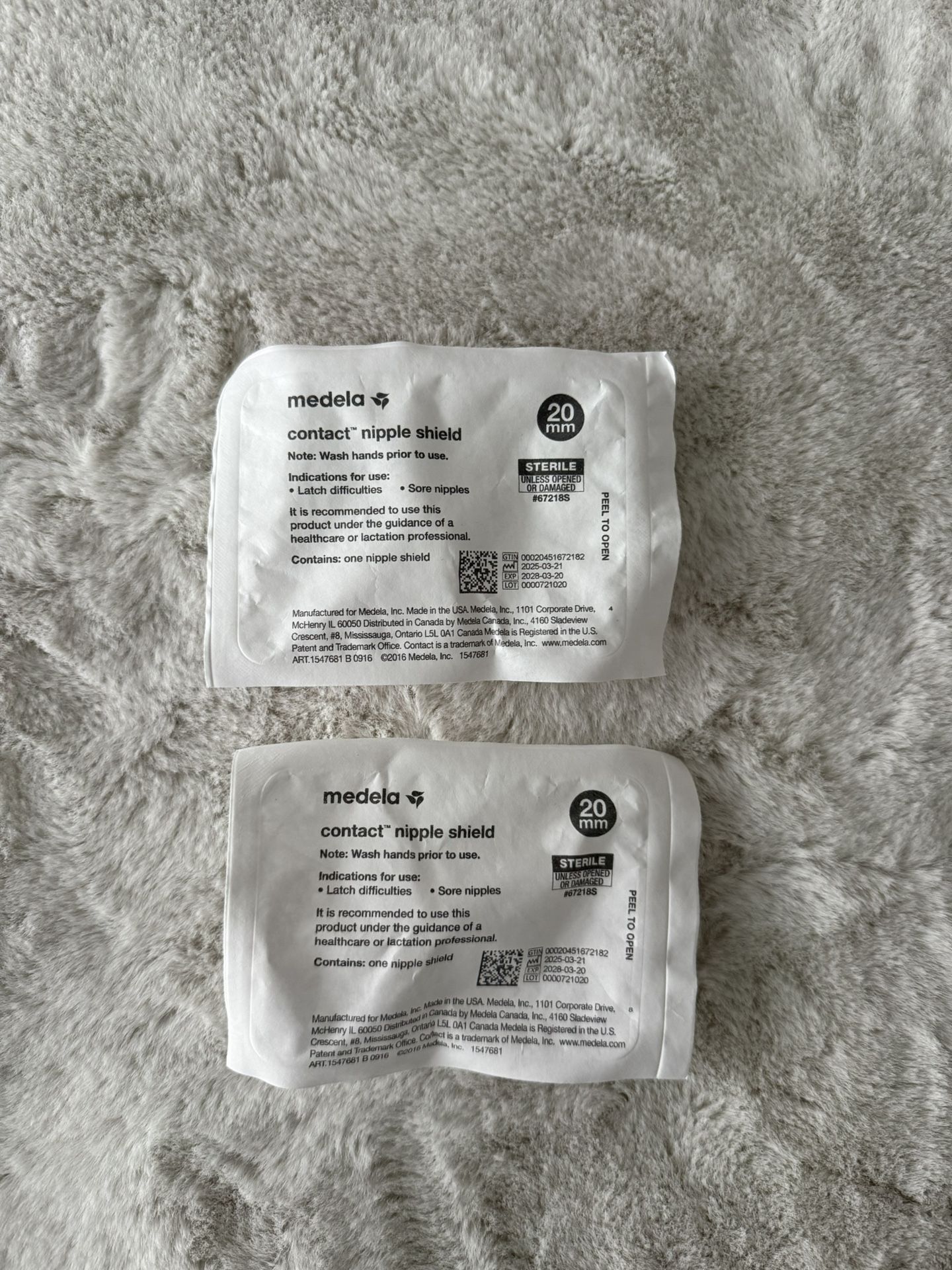 Medela Nipple Shield 20mm - Sterile Packaging