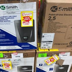 Ao smith tankless water heater 🤯🤯