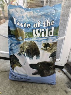 Taste Of The Wild Dog Food. Dry And Wet Food 