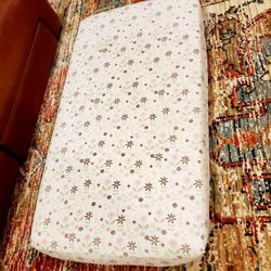 Crib Mattress With Mattress Protector And Cover