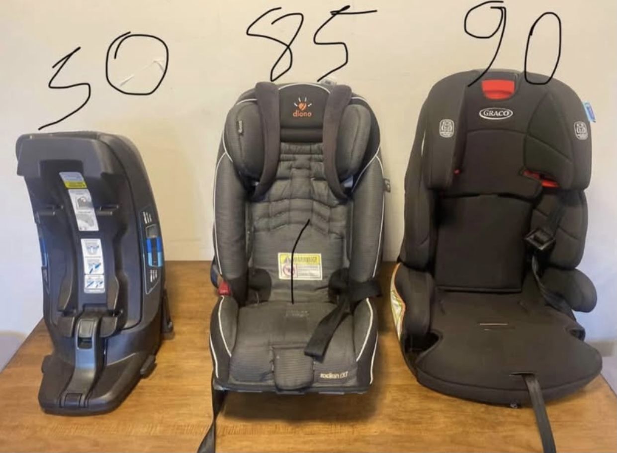Graco and Diano Brand Convertible Car Seats 