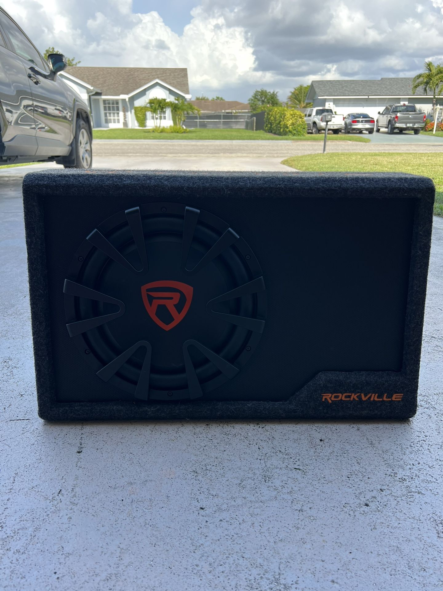 Rockville RWS12CA Slim 1200 Watt 12"