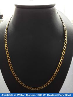 Chain - Yellow Gold 10k (.417) 4.8 grams 23 inch