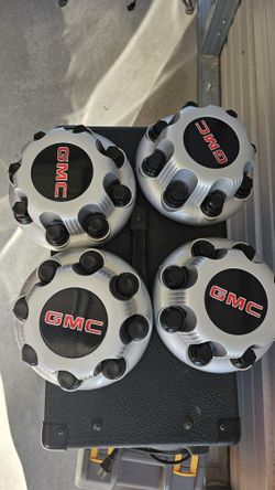8 Lug GMC Rim Covers