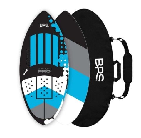 New Zealand ‘Gator PRO’ High Performance Fiberglass Skimboard Brand New