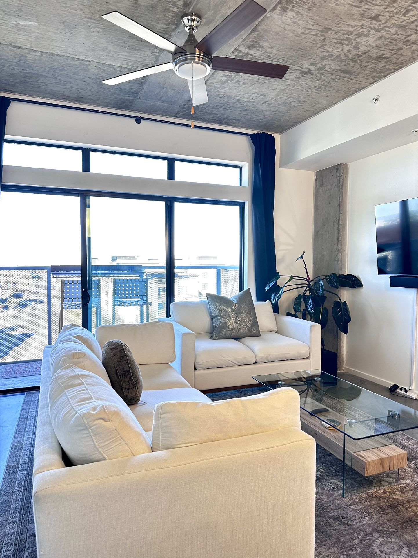 White Abbyson Couches