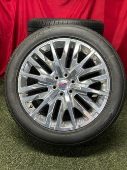 2026 GMC Sierra Denali Premium 6 Lug 22 Inch OEM Wheels