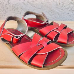 Leather Summer Salt Water Sandals Sz 8 Kids