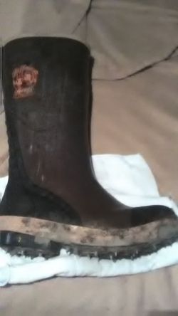Hoffman's rubber cork boots