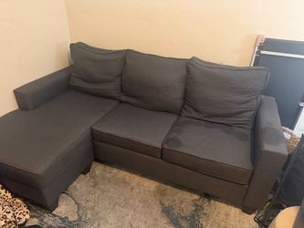 Couch with chaise adjustable chaise lounge