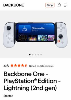 Backbone One PlayStation Edition Lightning 2nd Gen