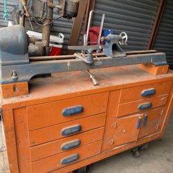 Antique Craftsman Wood lathe