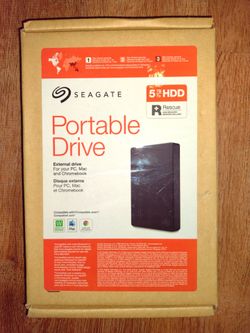 Seagate USB 3.0 Interface 5TB External Hard Drive