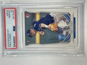 2014 Bowman Draft Trea Turner Rookie PSA 10