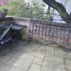 Wrought Iron Queen Bedframe from Pottery Barn