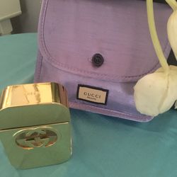 Authentic Gucci Pouch And Parfum 