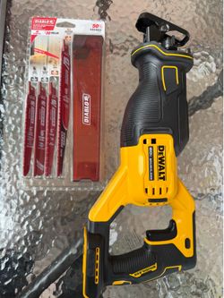 Dewalt sawzall with Diablos blades