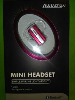 😘earphones/headset/Earpiece Bluetooth wireless hear👂music🎶 and answer calls