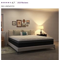 Wayfair Queen Medium Memory foam Hybrid Medium Mattress 