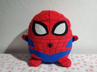 Marvel Spider-Man Round Plush Stuffed Animal