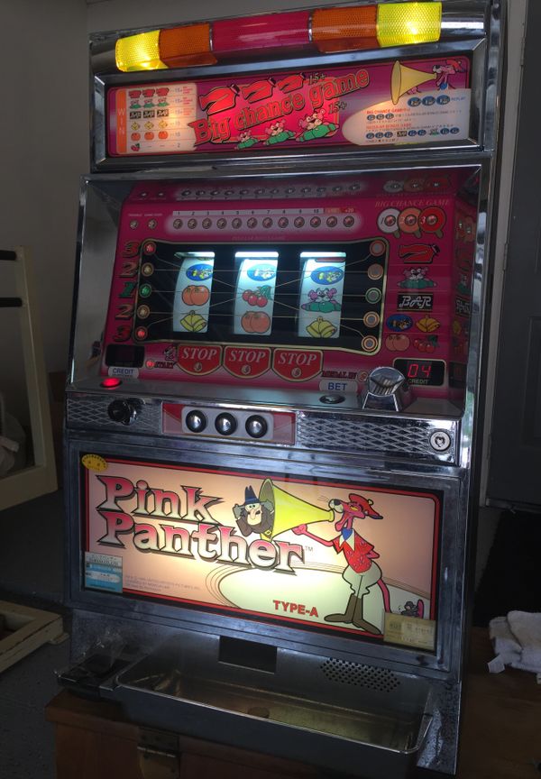 Pink panther type a slot machine for sale Pink panther type a slot machine for sale