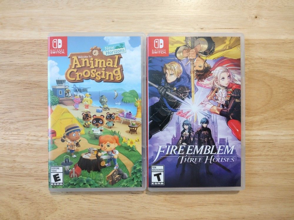 Animal Crossing & Fire Emblem Three Houses Nintendo Switch 