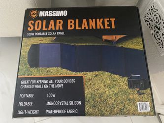 Massimo Solar blanket 100w