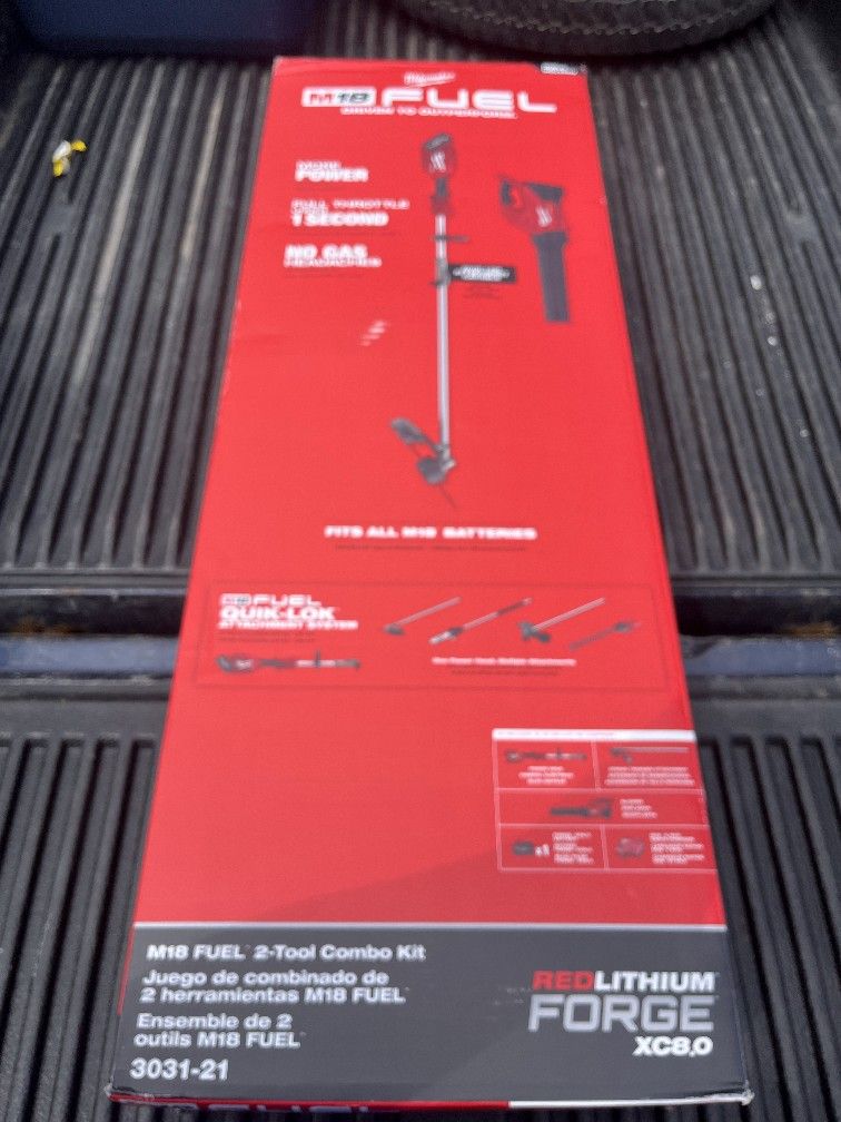 Milwaukee Blower And Trimmer Kit $275 FIRM