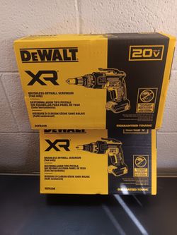 2) dewalt screwgun (each one price)