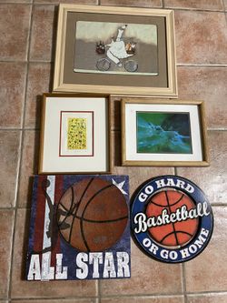 5 Assorted wall Frame