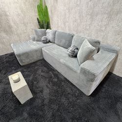 Famous Boneless Sectional Couch XL Size FREE DELIVERY $550 